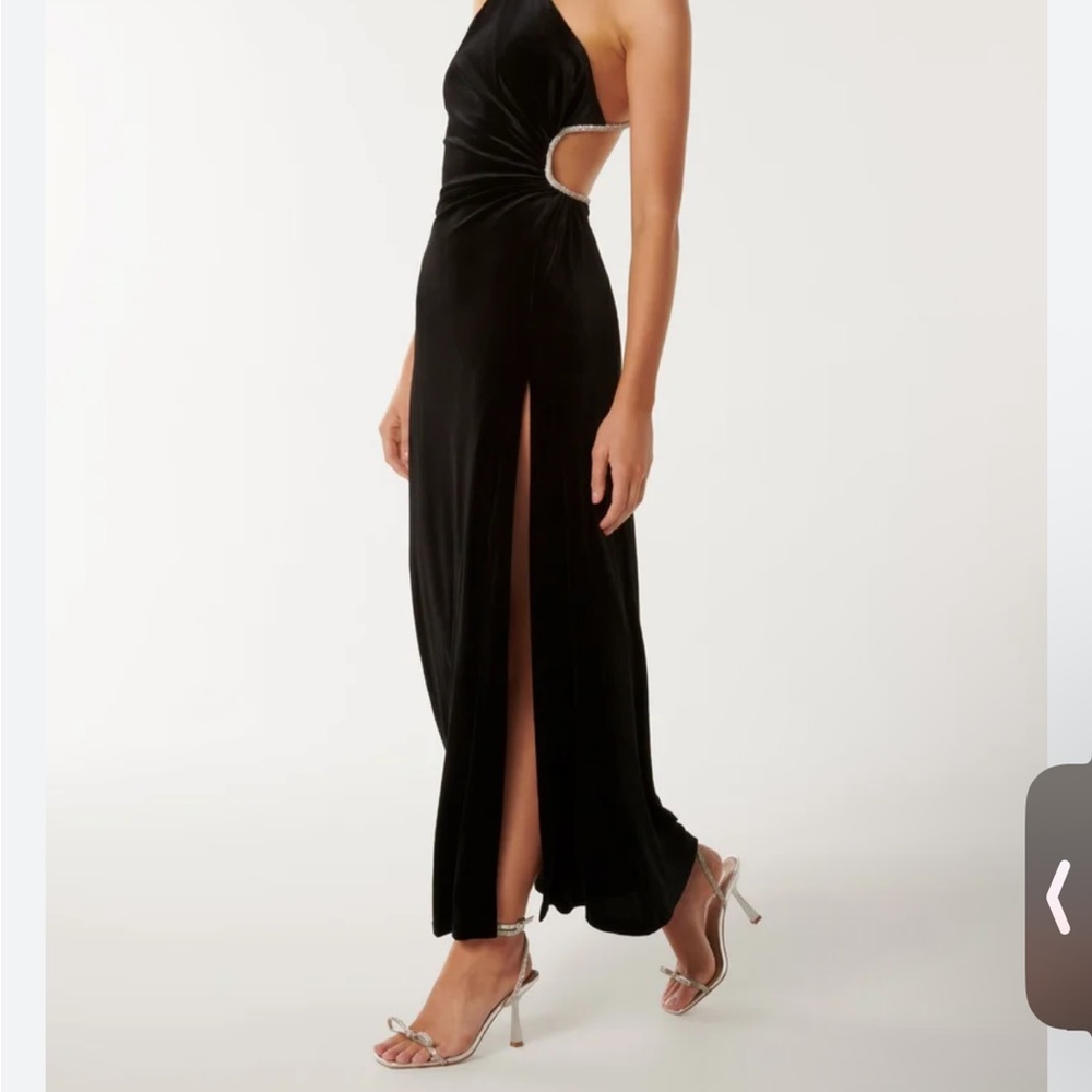 Ever New Black Backless Dress